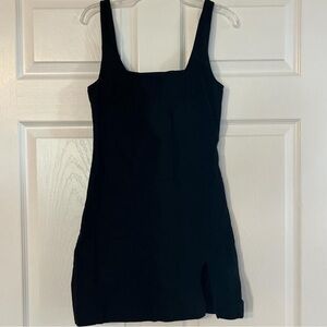Black Sleeveless Mini Dress